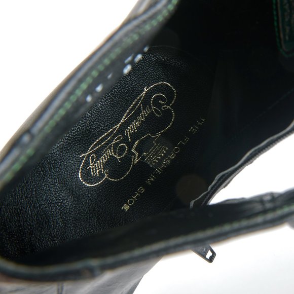 Florsheim Imperial NOS!! Men's Black Zip Beatle Boots 724636 Size 10.5 B - Picture 14 of 16